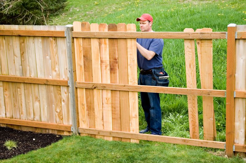 Fall Fence Repair